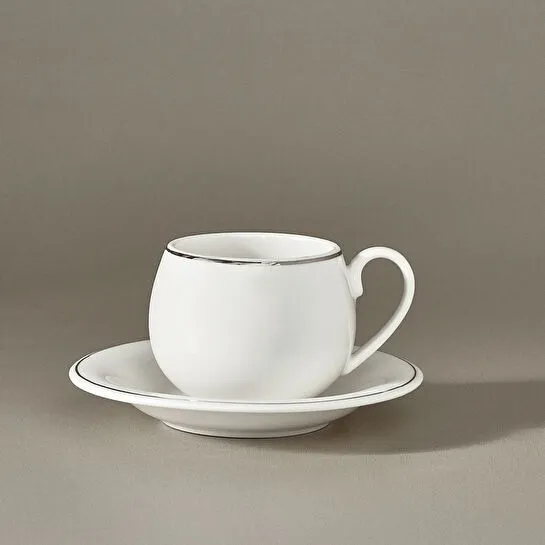 Karaca Adile 6 Kişilik Double kahve Fincan Takımı 130 ml