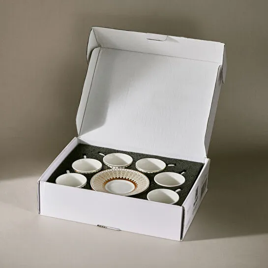 Karaca Aslı 6 Kişilik Kahve Fincan Takımı