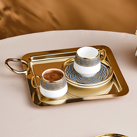 Karaca Suadiye 6 Kişilik Kahve Fincan Takımı 90 ml