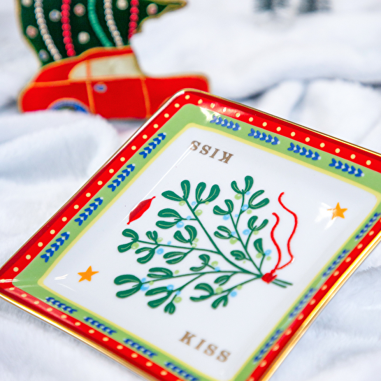 Baci Milano Mamma Mia Yılbaşı Temalı Mini Tepsi