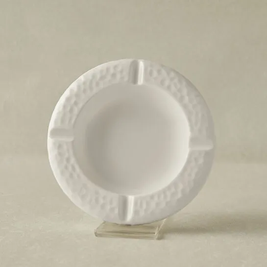 Karaca x Refika Bembeyaz Yuvarlak Küllük