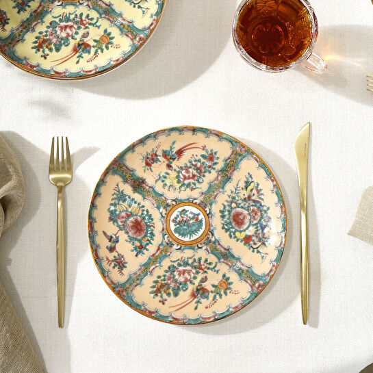 Karaca Harmonia 6 Parça Porselen Pasta Tabağı