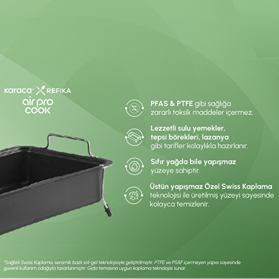 Karaca Air Pro Cook x Refika Airfryer 9L
