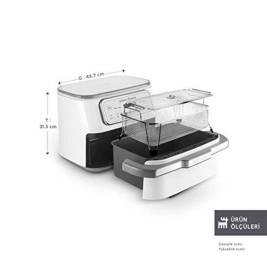 Karaca Air Pro Cook x Refika Airfryer 9L