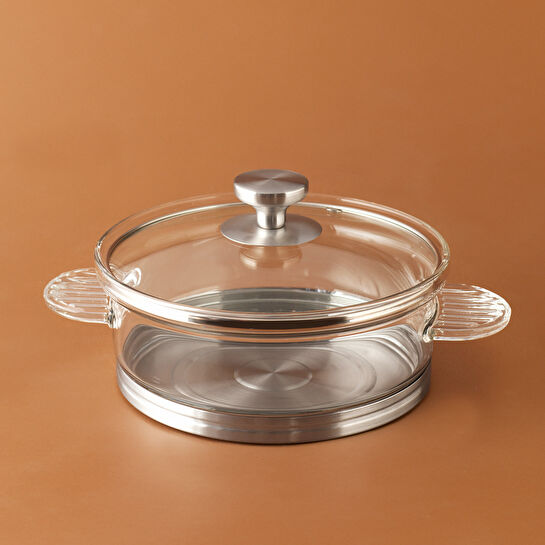 Karaca York Borosilikat Cam Tencere 18 cm