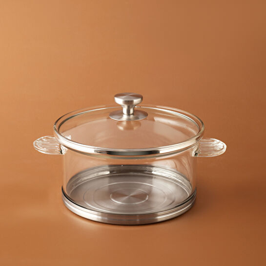 Karaca York Borosilikat Cam Tencere 20 cm