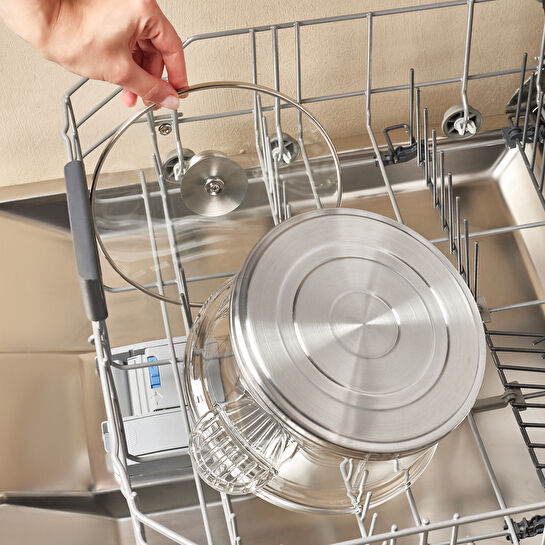 Karaca York Borosilikat Cam Tencere 20 cm