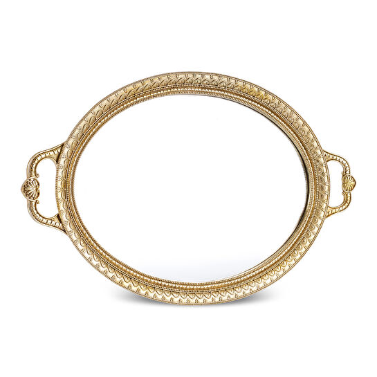 Karaca Home Melinda Dekoratif Tepsi 30x4,5x50 cm