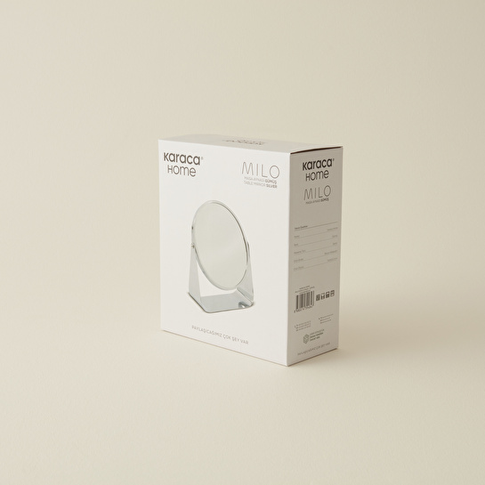 Karaca Home Milo Masa Aynası Gümüş 7x19x21.3 cm
