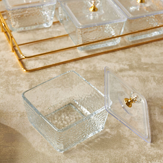 Karaca Home Maria 6'lı Dekoratif Sunumluk Gold