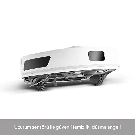 Homend Alex Laser Power 1289H Otomatik Boşaltım Sistemli Yeni Nesil Moplu 5 KPA Robot Süpürge Beyaz