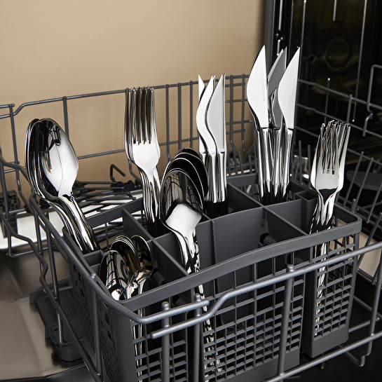 Karaca Elegance Cane Platin 12 Kişilik 84 Parça Çatal Kaşık Bıçak Takımı