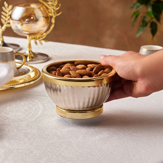 Karaca Home New Year Yılbaşı Ring Dekoratif Çerezlik 11,5x6 cm