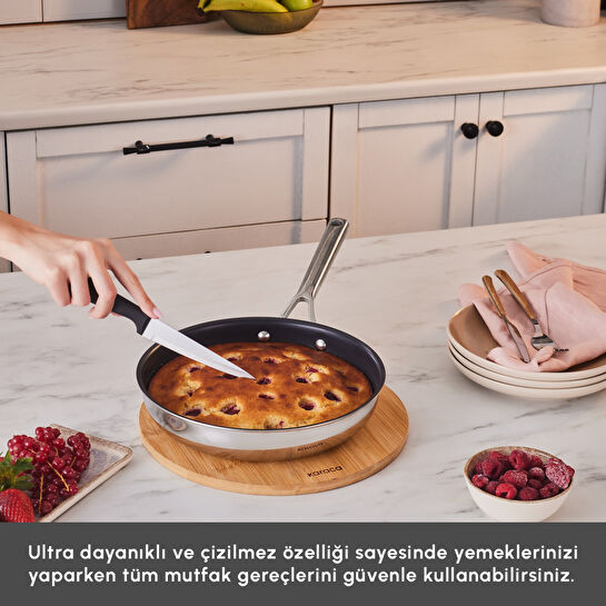 Karaca Plasma Steel 316+ 3Ply Tava 30 cm