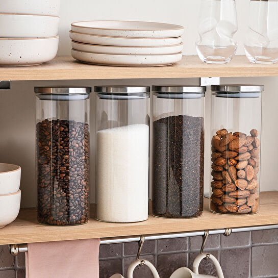 Karaca Lumo 4'lü Cam Saklama Kabı 1600 ml