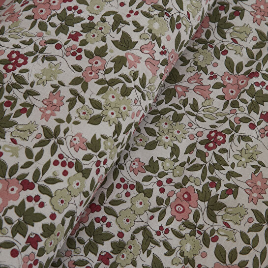 Karaca Home Minay 52 tel %100 Pamuk Çift Kişilik Nevresim Takımı Pembe