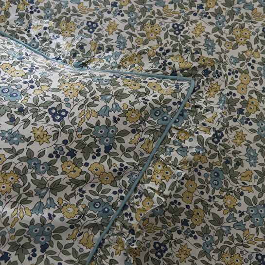 Karaca Home Minay 52 tel %100 Pamuk Çift Kişilik Nevresim Takımı Mavi