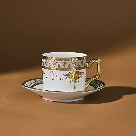 Karaca Tuğra 6 Kişilik Kahve Fincan Takımı 100 Ml