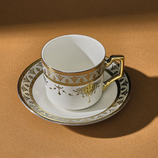 Karaca Tuğra 6 Kişilik Kahve Fincan Takımı 100 Ml