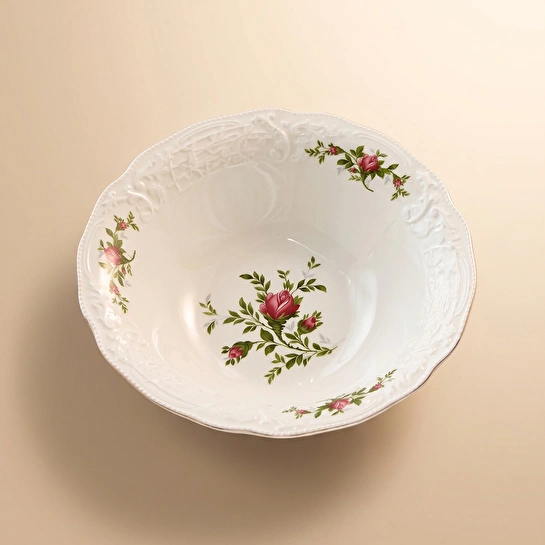 Karaca Vintage Rose Salata Kasesi 23 cm