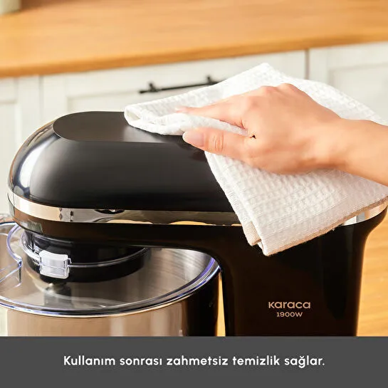 Karaca Chefcrafter Stand Mikser Mutfak Şefi 1900W Black