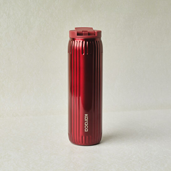 Karaca Rimo Sızdırmaz Çelik Termos 600 ml Kırmızı