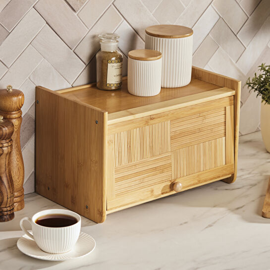 Karaca Massimo Bambu Ekmek Kutusu