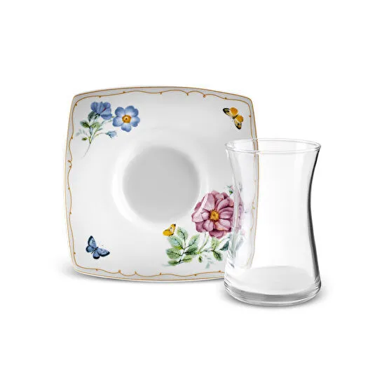 Karaca Forever Bone Velora 26 Parça 6 Kişilik Kahvaltı Takımı