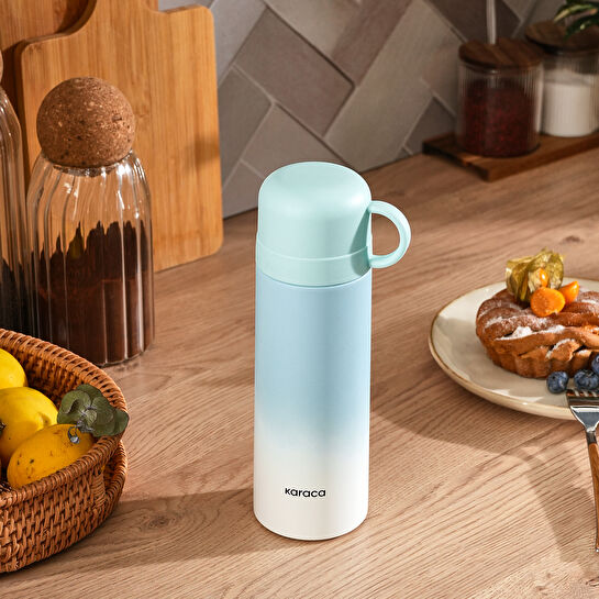Karaca Candy Çelik Sızdırmaz Termos Mavi 500 ml