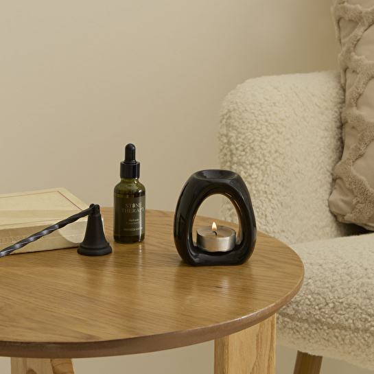 Karaca Home Glossy Buhurdanlık Siyah