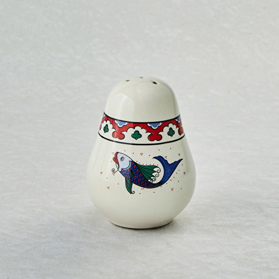 Karaca x Ömür Akkor İznik Balık Biberlik 6 cm