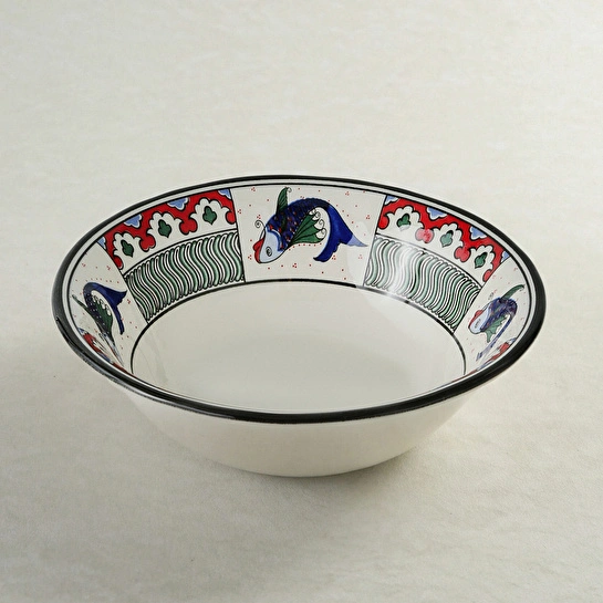 Karaca x Ömür Akkor İznik Balık Çerezlik 14 cm