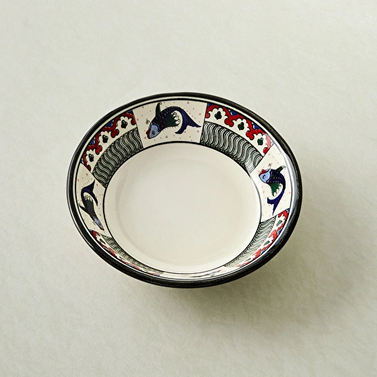 Karaca x Ömür Akkor İznik Balık Çerezlik 14 cm