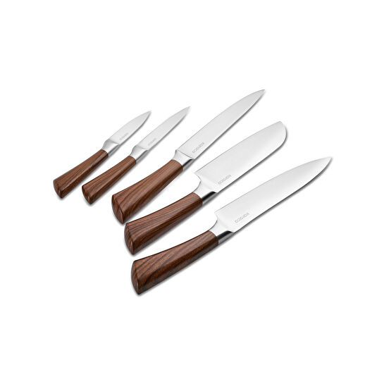 Karaca Formal 6 Parça Standlı Bıçak Seti Wood