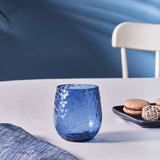 Karaca Amalfi Akrilik Su Bardağı 370 ml Marine Blue