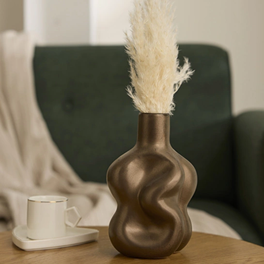 Karaca Home Vessa Amorf Vazo 12x11x18 cm