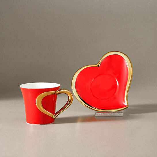 Karaca Kalpten 6 Kişilik Kahve Fincan Takımı 90 ml