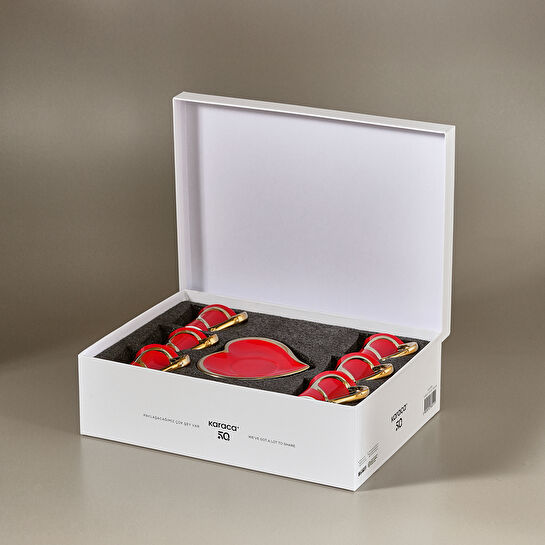 Karaca Kalpten 6 Kişilik Kahve Fincan Takımı 90 ml