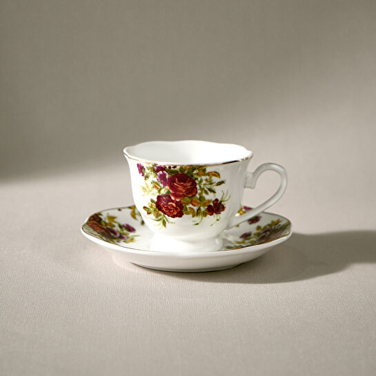 Karaca Asuman 6 Kişilik Kahve Fincan Takımı 80 ml