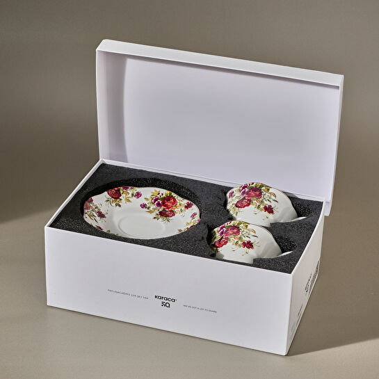 Karaca Asuman 2 Kişilik Çay Fincanı 220 ml