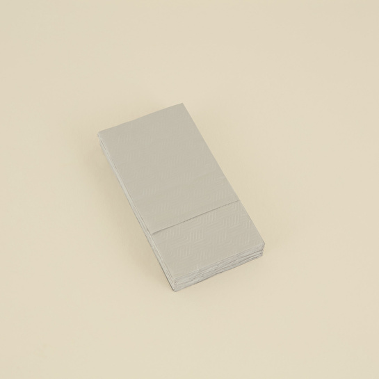 Karaca Home Basic 16'lı Cepli Kağıt Peçete 40x40 cm Silver