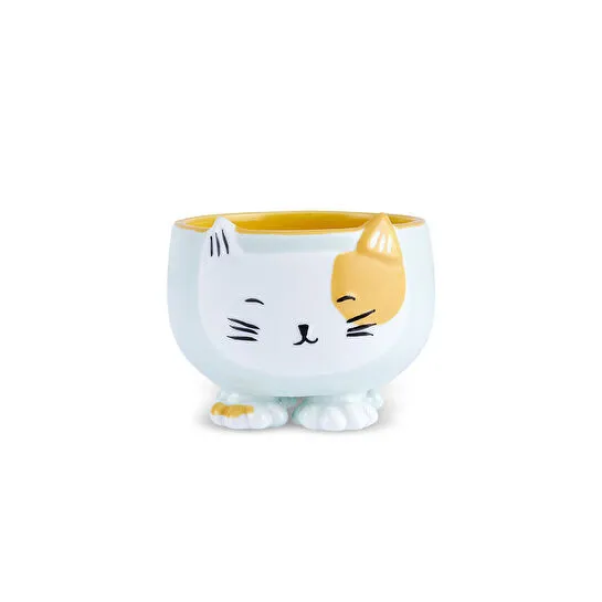 Karaca Kitty Çerezlik Sarı 7x9 cm