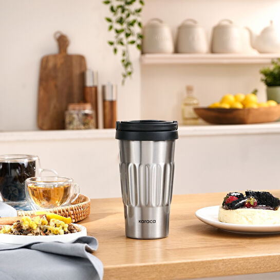 Karaca Antre Çelik Sızdırmaz Termos 500 ml Inox 