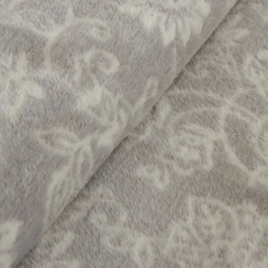 Karaca Home Glorinda Çift Kişilik Akrilik Battaniye Açık Gri