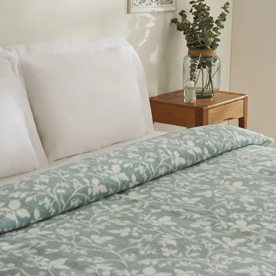 Karaca Home Cintia Çift Kişilik Akrilik Battaniye Koyu Mint