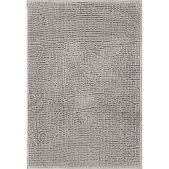 Kaşmir Home Soft Makarna Banyo Paspas Gri 60x100 cm