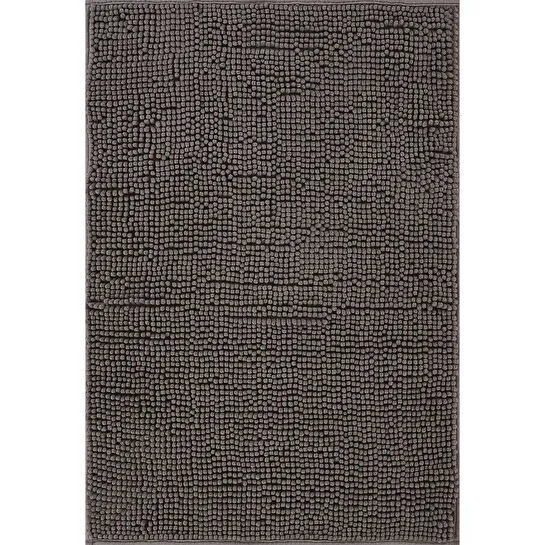 Kaşmir Home Soft Makarna Banyo Paspas Antrasit 60x100 cm