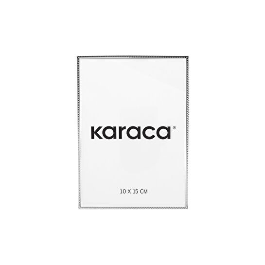 Karaca Home Adrienne Fotoğraf Çerçevesi Silver 10x15 cm