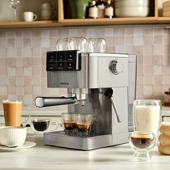 Karaca Coffee Art 1354 Espresso Makinesi Inox