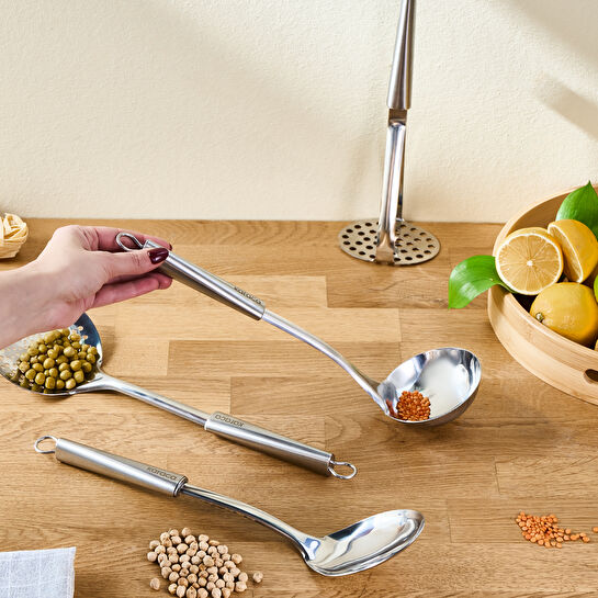 Karaca Forge 5 Parça Çelik Servis Seti